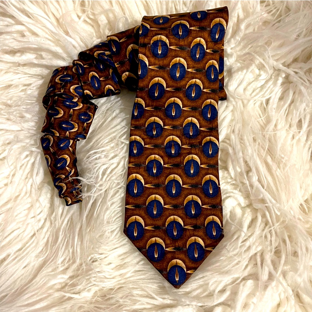 Hand-Crafted Nordstrom Silk Necktie by J. Z. Richard’s